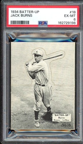 1934 batter jack burns - 1934,